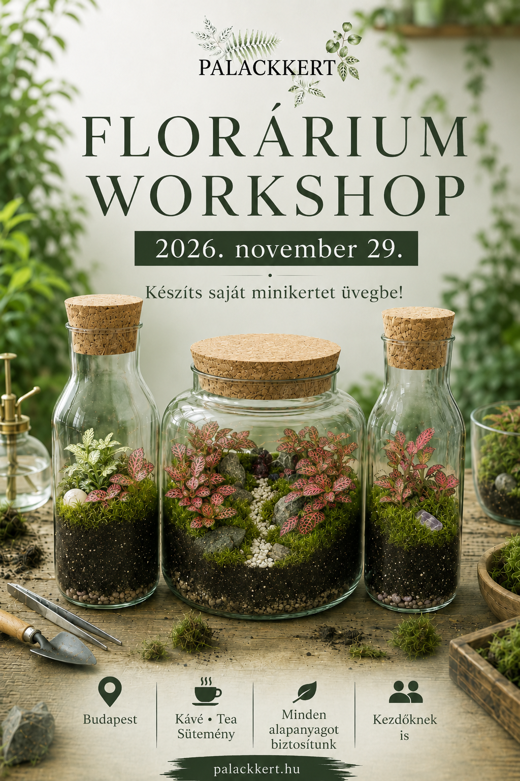 Florárium workshop 11.29